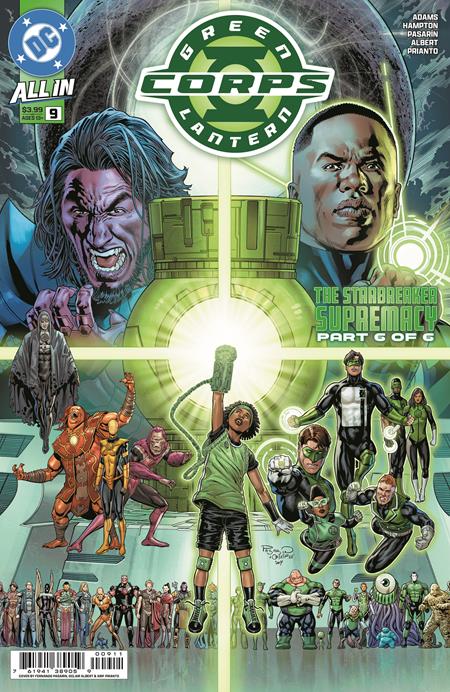 Green Lantern Corps, Vol. 3 9 Comic Fernando Pasarin DC Comics 2025