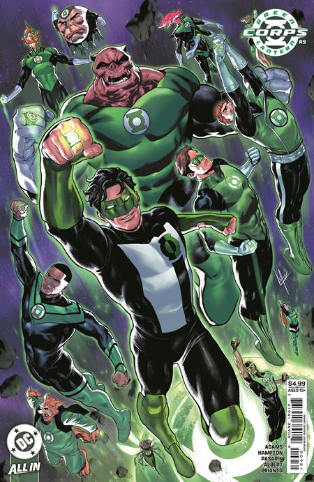 Green Lantern Corps, Vol. 3 9 Comic Lucas Meyer DC Comics 2025