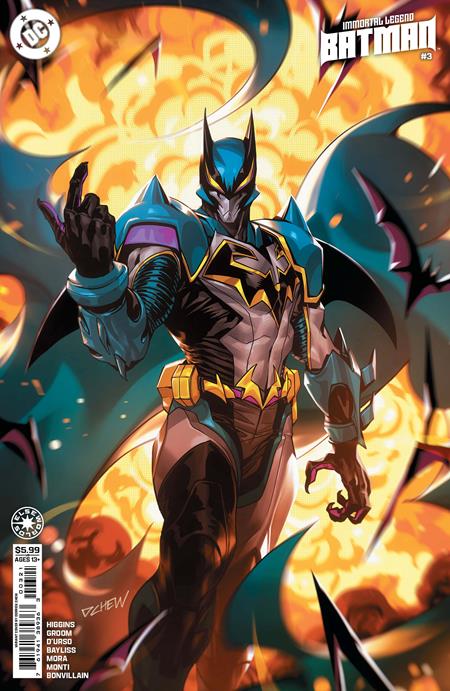 Immortal Legend: Batman 3 Comic Derrick Chew Variant DC Comics 2025