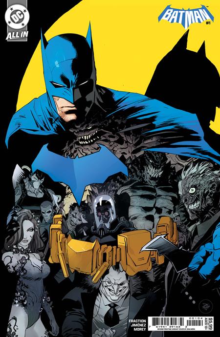 Batman, Vol. 4 1 Comic 2nd Printing Dan Mora DC Comics 2025