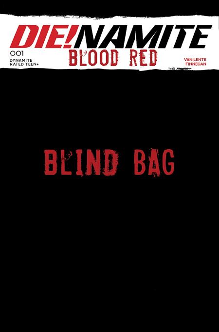 Die!Namite: Blood Red 1 Comic Blind Bag Variant Dynamite Entertainment 2025