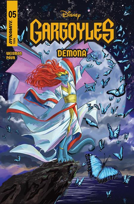 Gargoyles: Demona 5 Comic Frank Paur Variant Dynamite Entertainment 2025