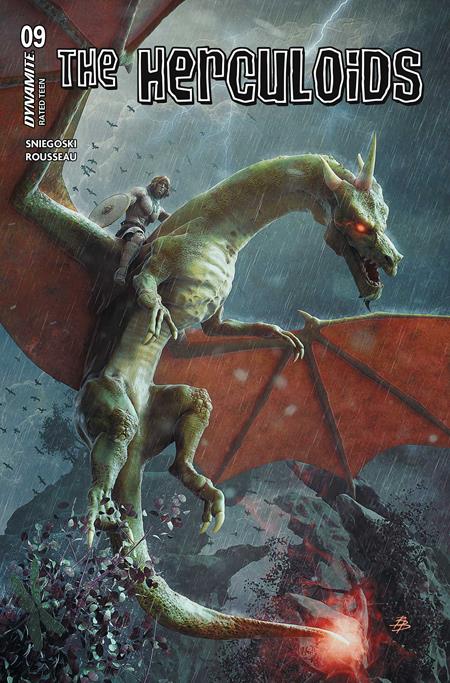 The Herculoids 9 Comic Bjorn Barends Dynamite Entertainment 2025