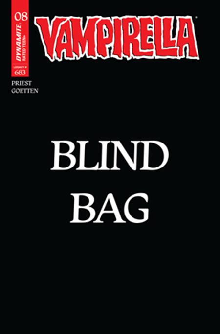 VAMPIRELLA #8 CVR F BLIND BAG VAR DYNAMITE Entertainment Christopher Priest Davis Goetten PREORDER