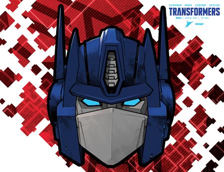 Transformers (Image) 25 Comic John Amor & Andres Juarez Foil Die Cut Mask Image Comics 2025