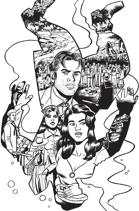 Death to Pachuco 1 Comic 1:10 David Lapham Incentive B&W Image Comics 2025