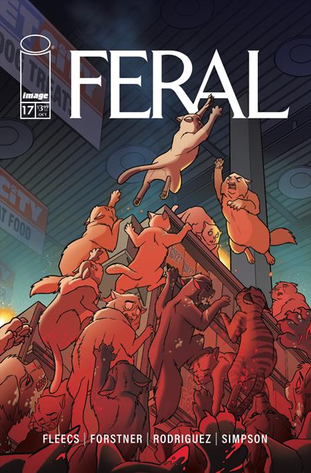 Feral 17 Comic Tony Fleecs Image Comics 2025