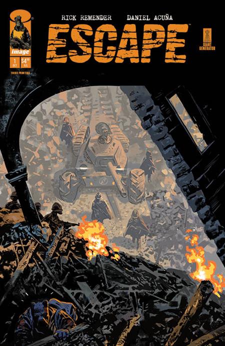 Escape 1 Comic 3rd Printing Image Comics 2025