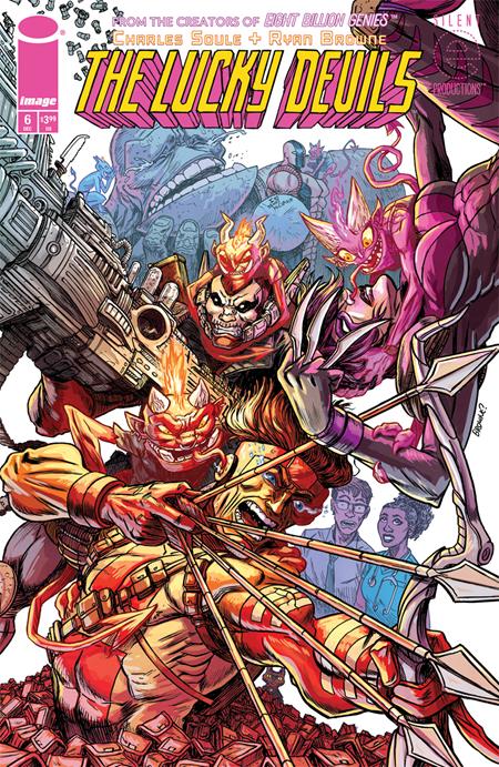 The Lucky Devils 6 Comic Ryan Browne Youngblood Team-Up Variant Image Comics 2025