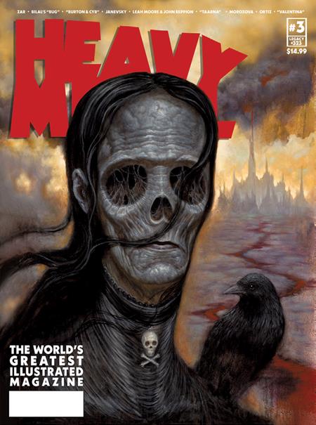 Heavy Metal Magazine 3 Magazine Chet Zar Heavy Metal Publications 2025