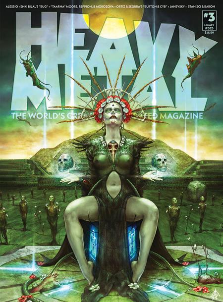 Heavy Metal Magazine 3 Magazine Augustin Allessio Heavy Metal Publications 2025