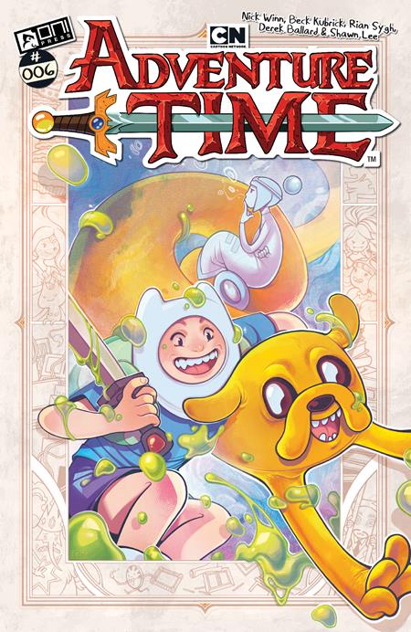 Adventure Time (Oni Press) 6 Comic 1:10 Elizabeth Beals Triptych Incentive Oni Press 2025