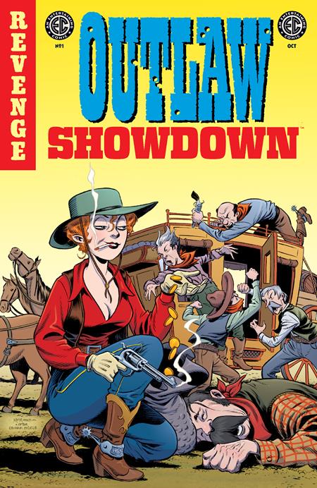 Outlaw Showdown 1 Comic 1:10 Shawn Mcmanus Incentive Oni Press 2025