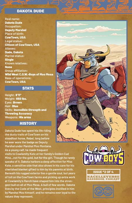 Wild West COW-Boys of Moo Mesa 2 Comic Ajit Jothikumar Handbook Oni Press 2025