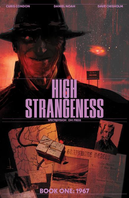 HIGH STRANGENESS #1 (OF 5) 2nd PTG Allocations May Occur Oni Press Chris Condon, Daniel Noah Dave Chisholm Jock PREORDER
