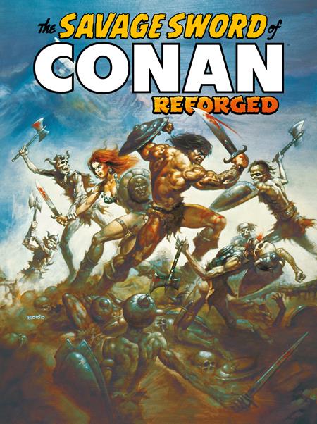 Savage Sword of Conan: Reforged 1 Comic Boris Vallejo Variant Titan Comics 2025