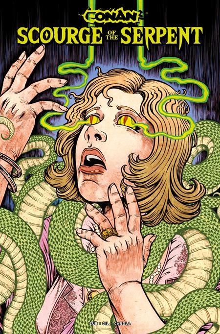 Conan The Barbarian: Scourge Of The Serpent 2 Comic Maria Wolf Variant Titan Comics 2025