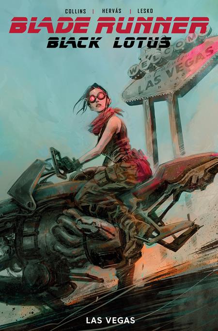 Blade Runner: Black Lotus - Las Vegas 2 Comic Jesus Hervas Titan Books 2025