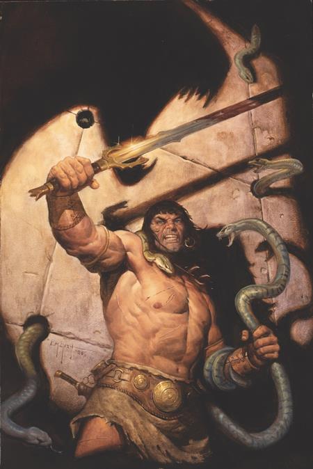 Conan The Barbarian: Scourge Of The Serpent 2 Comic E.M. Gist Variant Titan Comics 2025