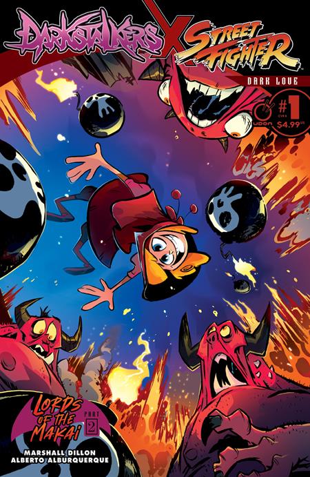 Darkstalkers X Street Fighter: Dark Love 1 Comic Brett Bean Udon Comics 2025