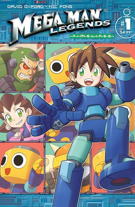 Mega Man Legends Timelines 1 Comic Mic Fong Udon Comics 2026
