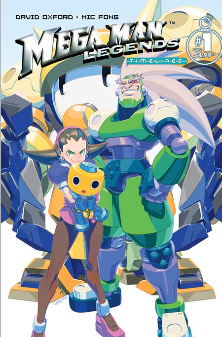 Mega Man Legends Timelines 1 Comic Jeffrey Chamba Cruz Variant Udon Comics 2026