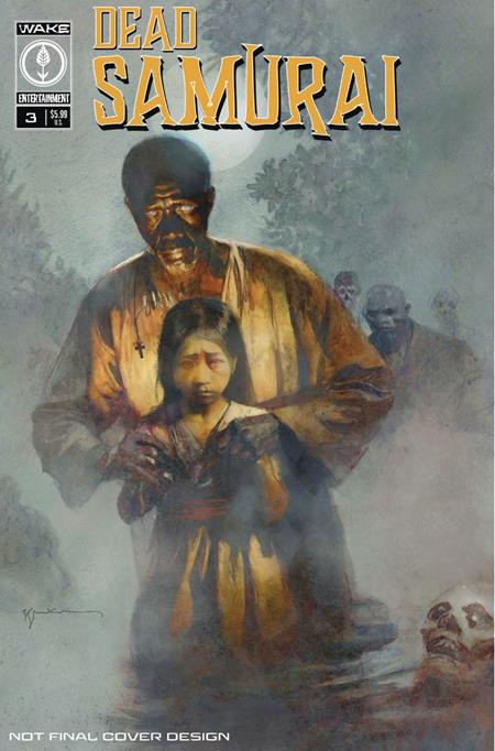 Dead Samurai 3 Comic Bill Sienkiewicz Wake Entertainment 2025