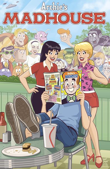 ARCHIES MADHOUSE #1 FACSIMILE EDITION CVR B MATT TALBOT MAD MAGAZINE VAR Archie Comics Publications Sy Reit Harry Lucey, Samm Schwartz Matt Talbot PREORDER