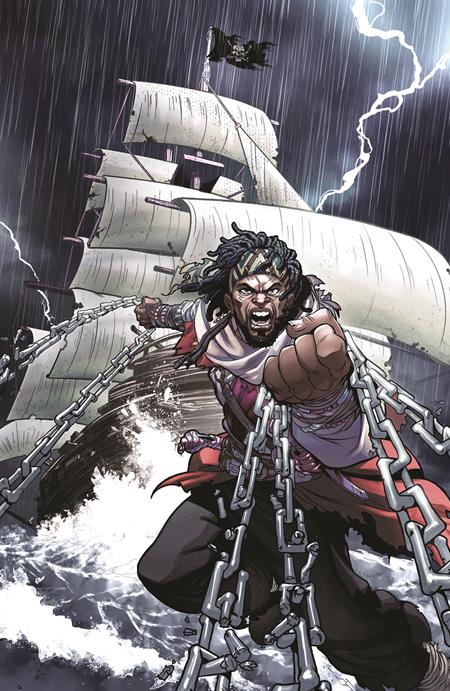 SHAQUILLE ONEAL PRESENTS VENGEANCE UNCHAINED THE LEGEND OF BLACK CAESAR #1 (OF 5) CVR D RAY ANTHONY HEIGHT FOIL FULL ART VAR Archie Comics Publications Stephanie Williams Ray-Anthony Height, Studio Skye Tiger Ray-Anthony Height PREORDER