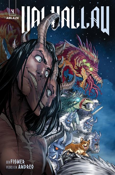 VALHALLAW #4 (OF 5) CVR A PEDRO R M ANDREO (MR) ABLAZE Ben Fisher Pedro RM Andreo Pedro RM Andreo PREORDER