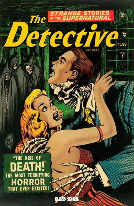DETECTIVE #1 (OF 2) CVR D BILL EVERETT OLD MASTERS VAR BAD IDEA David Lapham, Maria Lapham David Lapham Bill Everett PREORDER