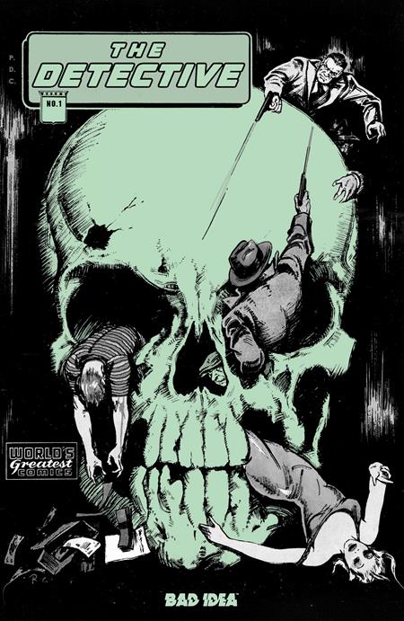 DETECTIVE #1 (OF 2) CVR F GUS RICCA OLD MASTERS GLOW IN THE DARK VAR BAD IDEA David Lapham, Maria Lapham David Lapham Gus Ricca PREORDER