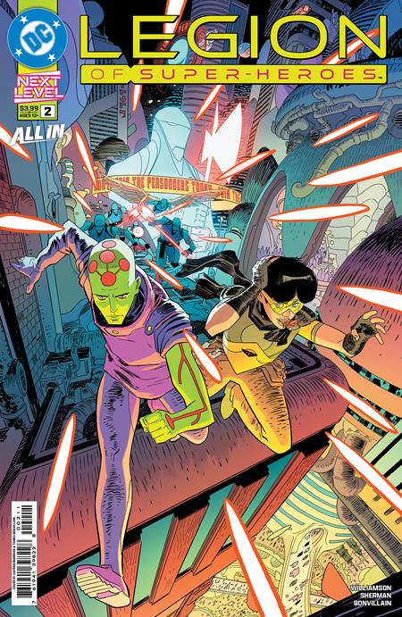 LEGION OF SUPER-HEROES #2 CVR A HAYDEN SHERMAN DC Comics Joshua Williamson Hayden Sherman Hayden Sherman PREORDER