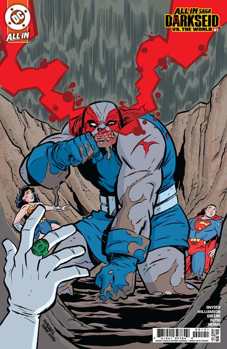 DC ALL IN SAGA DARKSEID VS THE WORLD #1 (ONE SHOT) CVR E JUAN FERREYRA FOIL VAR DC Comics Scott Snyder, Joshua Williamson Sanford Greene, Yasmine Putri Juan Ferreyra PREORDER