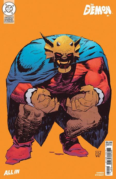 The Demon, Vol. 4 #1 (Cvr D) (2026) Hayden Sherman Next Level Variant
