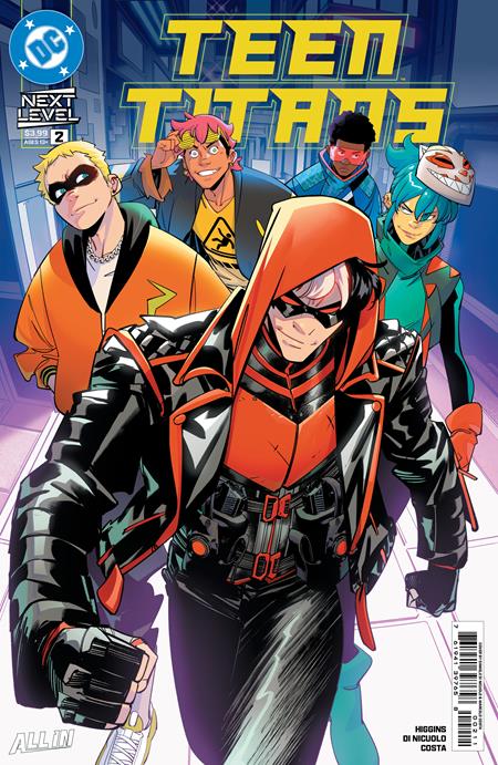 TEEN TITANS #2 CVR A DANIELE DI NICUOLO DC Comics Kyle Higgins Daniele Di Nicuolo Daniele Di Nicuolo PREORDER