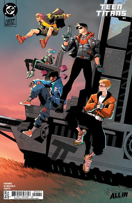 TEEN TITANS #2 CVR D DEXTER SOY CARD STOCK VAR DC Comics Kyle Higgins Daniele Di Nicuolo Dexter Soy PREORDER