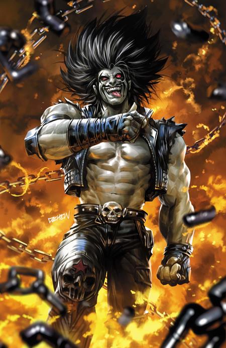 LOBO #8 CVR B DERRICK CHEW CARD STOCK VAR DC Comics Skottie Young Jorge Corona Derrick Chew PREORDER