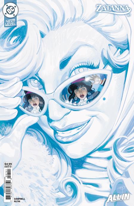 ZATANNA (2026) #7 CVR B DAVID TALASKI CARD STOCK VAR DC Comics Jamal Campbell Yasmine Putri David Talaski PREORDER