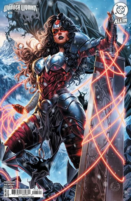 ABSOLUTE WONDER WOMAN #25 CVR B MARK BROOKS CARD STOCK VAR DC Comics Kelly Thompson Hayden Sherman Mark Brooks PREORDER