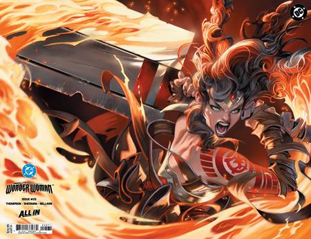 ABSOLUTE WONDER WOMAN #25 CVR G ALEXANDER LOZANO DC SHOWCASE WRAPAROUND FOIL VAR DC Comics Kelly Thompson Hayden Sherman Alexander Lozano PREORDER