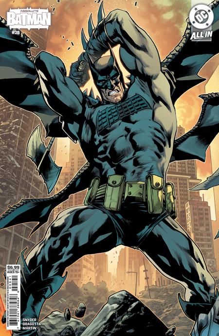 ABSOLUTE BATMAN #25 CVR D BRYAN HITCH CONNECTING CARD STOCK VAR DC Comics Scott Snyder Nick Dragotta Bryan Hitch PREORDER