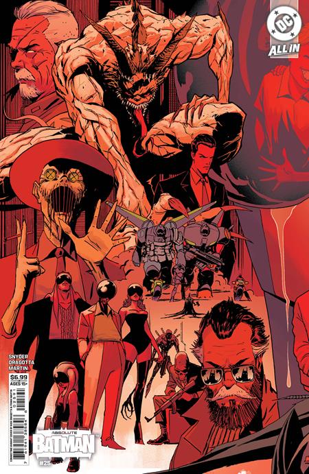 ABSOLUTE BATMAN #25 CVR H NICK DRAGOTTA LEFT CONNECTING CARD STOCK VAR DC Comics Scott Snyder Nick Dragotta Nick Dragotta PREORDER