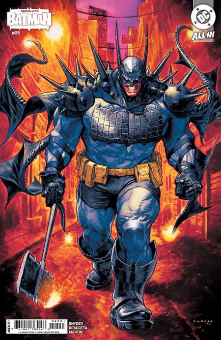 ABSOLUTE BATMAN #25 CVR K INC 1:25 LEWIS LAROSA CARD STOCK VAR DC Comics Scott Snyder Nick Dragotta Lewis LaRosa PREORDER