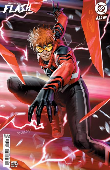 ABSOLUTE FLASH #20 CVR B DERRICK CHEW CARD STOCK VAR DC Comics Jeff Lemire Haining Derrick Chew PREORDER