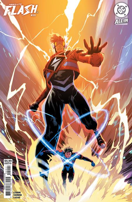 ABSOLUTE FLASH #20 CVR D RYAN BENJAMIN CARD STOCK VAR DC Comics Jeff Lemire Haining Ryan Benjamin PREORDER