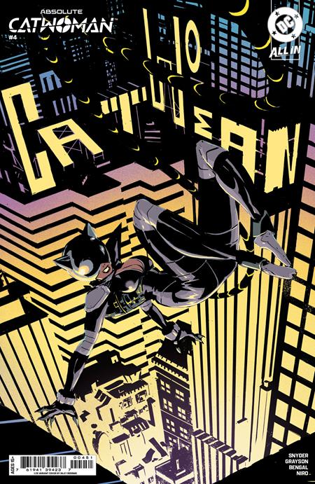 ABSOLUTE CATWOMAN #4 (OF 6) CVR E INC 1:25 RILEY ROSSMO CARD STOCK VAR DC Comics Scott Snyder, Che Grayson Bengal Riley Rossmo PREORDER
