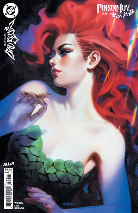 POISON IVY #49 CVR B NOOBOVICH CARD STOCK VAR (BATMAN BAD SEEDS) DC Comics G. Willow Wilson Alex Lins Noobovich PREORDER