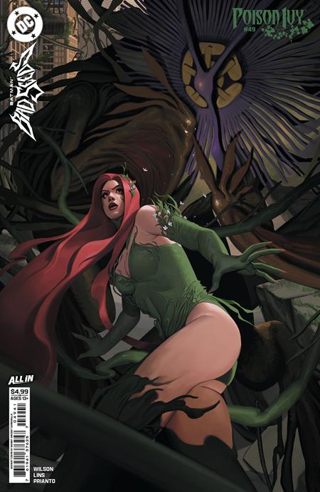 POISON IVY #49 CVR D MANNY VINCENT CARBONILLA CARD STOCK VAR (BATMAN BAD SEEDS) DC Comics G. Willow Wilson Alex Lins Manny Vincent Carbonilla PREORDER