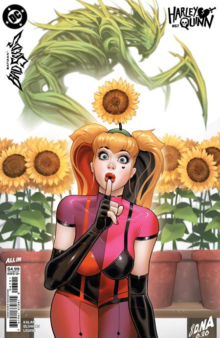 HARLEY QUINN #67 CVR B DAVID NAKAYAMA CARD STOCK VAR (BATMAN BAD SEEDS) DC Comics Elliott Kalan Carlos Olivares David Nakayama PREORDER